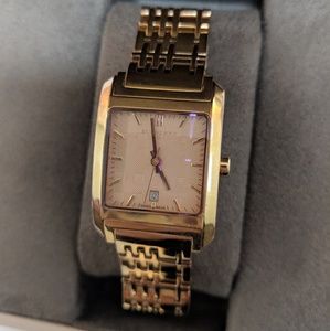 Burberry Rose Gold rectangle face